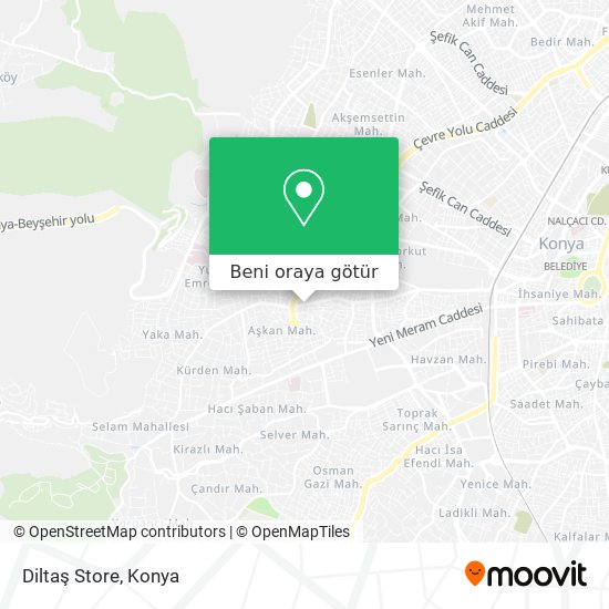 Diltaş Store harita