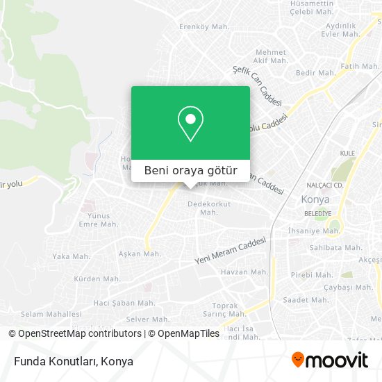 Funda Konutları harita