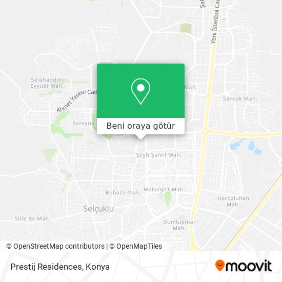Prestij Residences harita