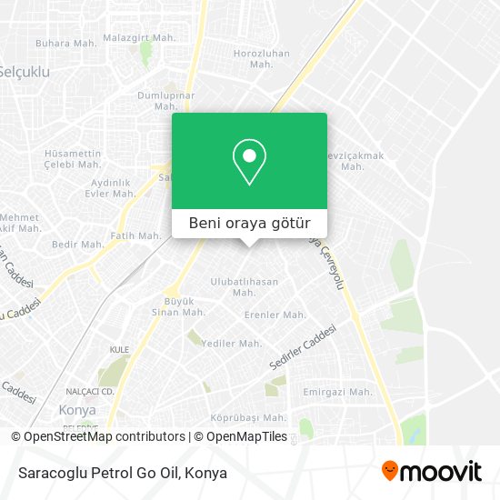 Saracoglu Petrol Go Oil harita