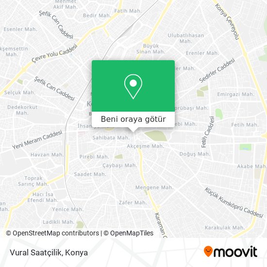 Vural Saatçilik harita