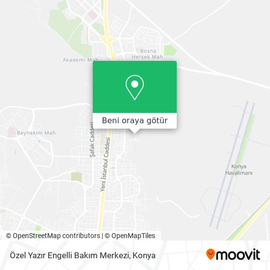Özel Yazır Engelli Bakım Merkezi harita