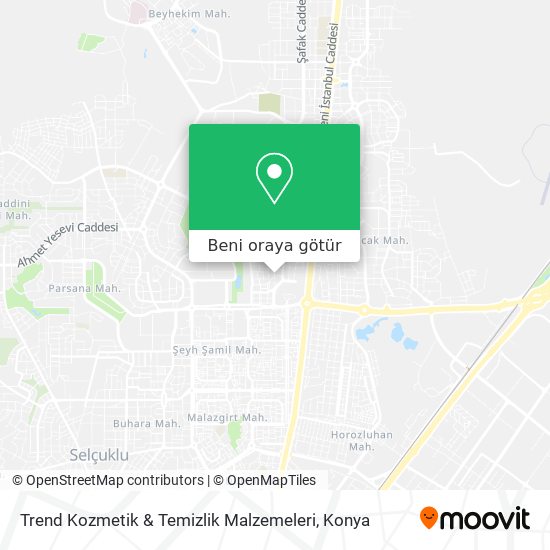 Trend Kozmetik & Temizlik Malzemeleri harita