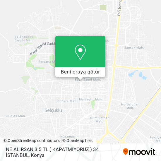 NE ALIRSAN 3.5 TL ( KAPATMIYORUZ ) 34 İSTANBUL harita