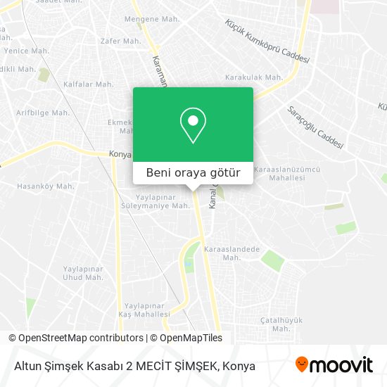 Altun Şimşek Kasabı 2 MECİT ŞİMŞEK harita