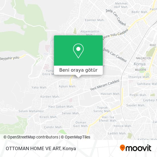OTTOMAN HOME VE ART harita