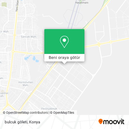 bulcuk göleti harita