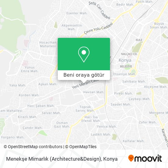 Menekşe Mimarlık (Architecture&Design) harita