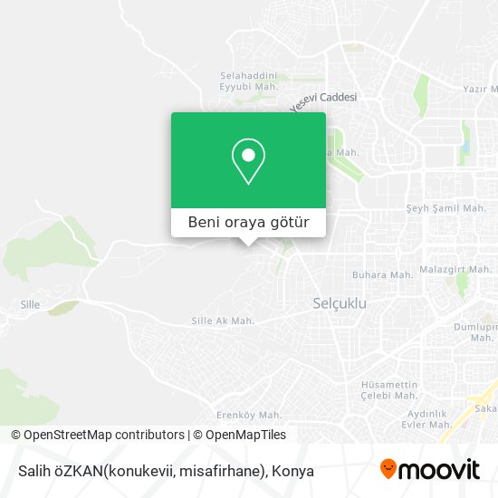Salih öZKAN(konukevii, misafirhane) harita