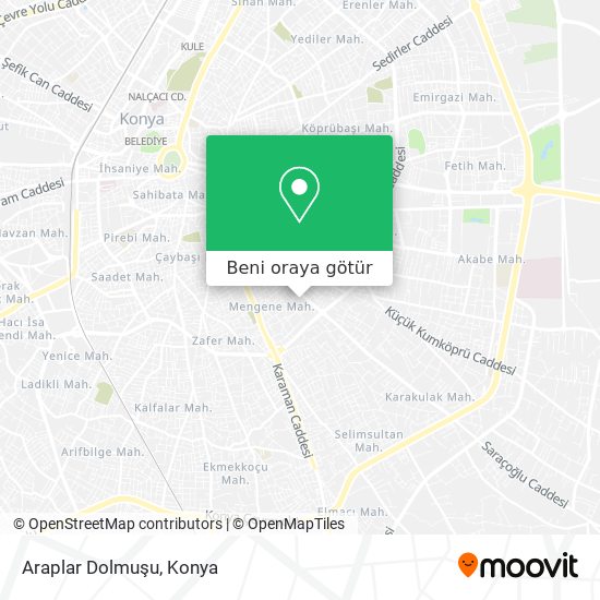Araplar Dolmuşu harita