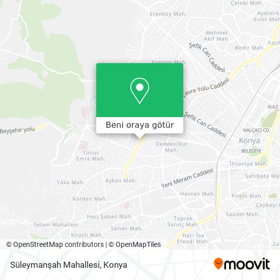 Süleymanşah Mahallesi harita