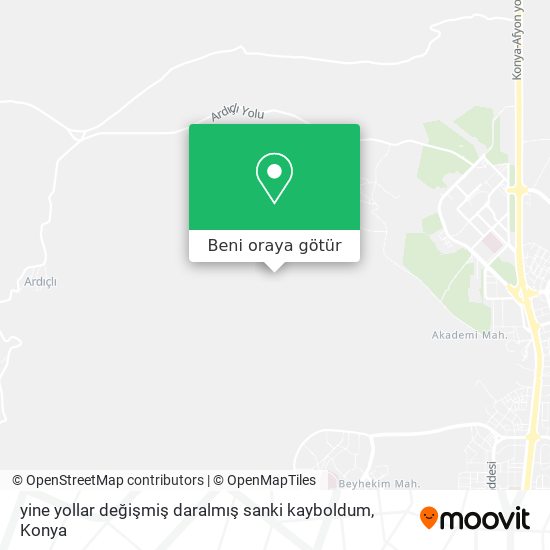 yine yollar değişmiş daralmış sanki kayboldum harita