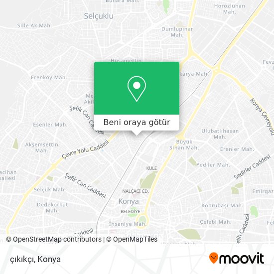 çıkıkçı harita