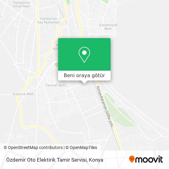 Özdemir Oto Elektirik Tamir Servisi harita