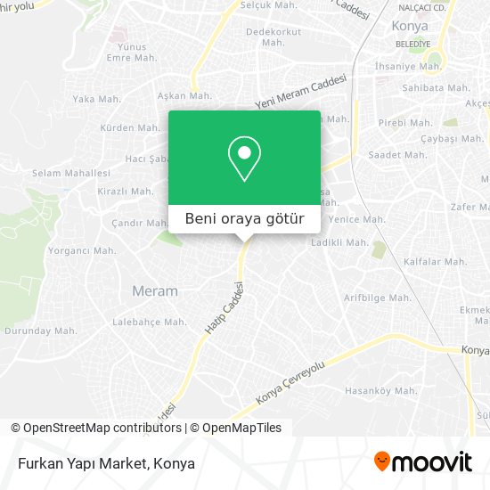 Furkan Yapı Market harita