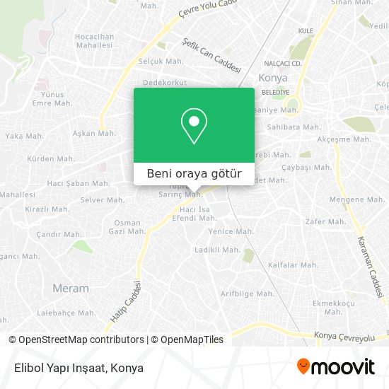 Elibol Yapı Inşaat harita