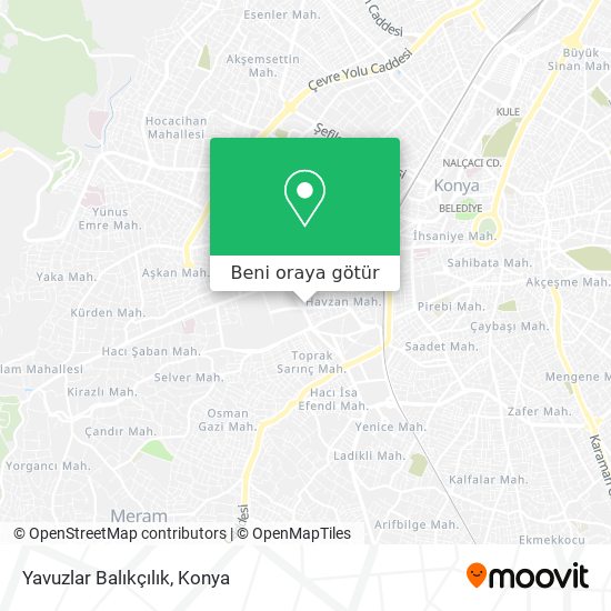 Yavuzlar Balıkçılık harita