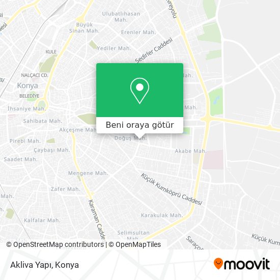 Akliva Yapı harita
