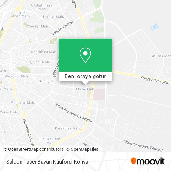 Saloon Taşcı Bayan Kuaförü harita