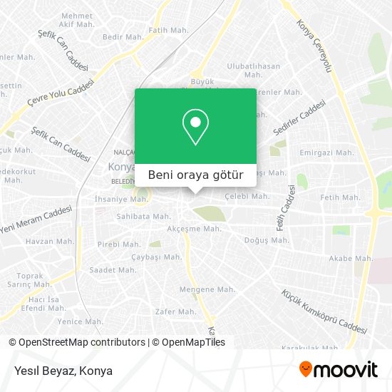 Yesıl Beyaz harita