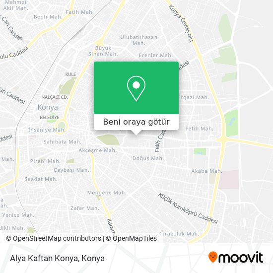 Alya Kaftan Konya harita