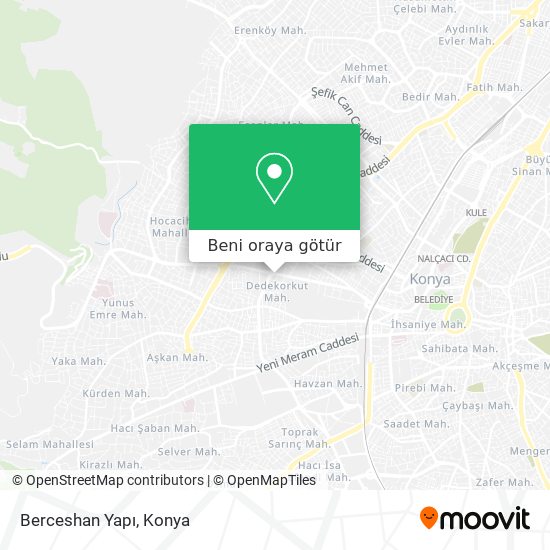 Berceshan Yapı harita