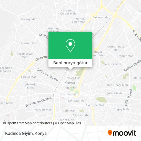 Kadınca Giyim harita