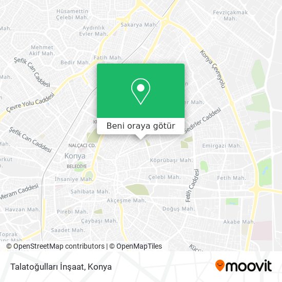 Talatoğulları İnşaat harita