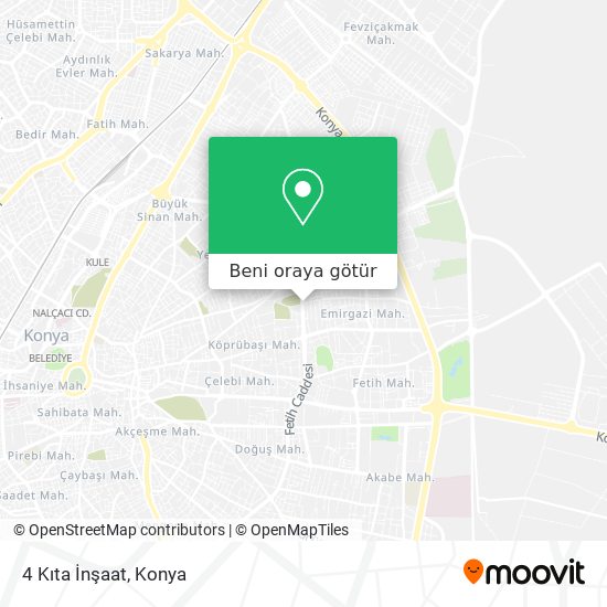 4 Kıta İnşaat harita