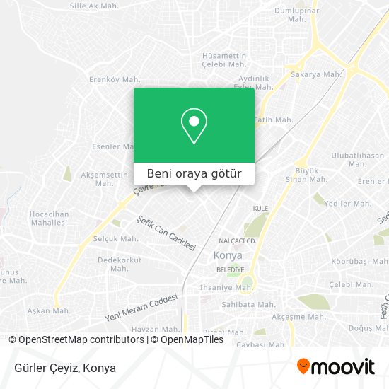 Gürler Çeyiz harita