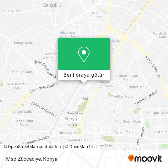 Msd Züccaciye harita
