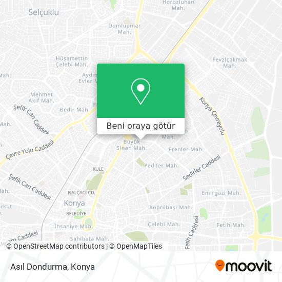 Asıl Dondurma harita