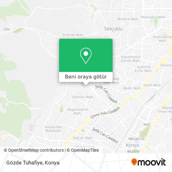 Gözde Tuhafiye harita