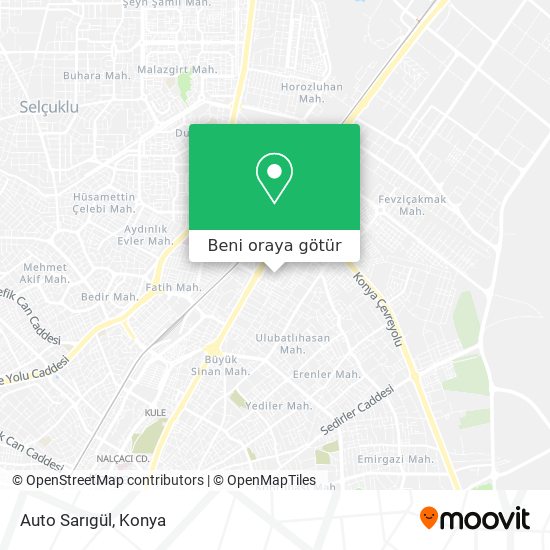 Auto Sarıgül harita
