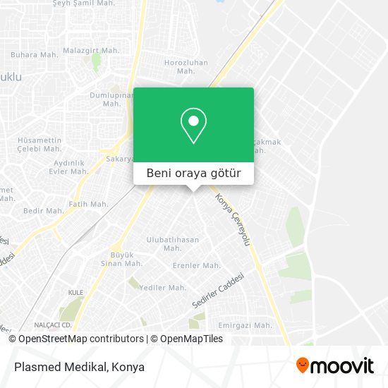 Plasmed Medikal harita
