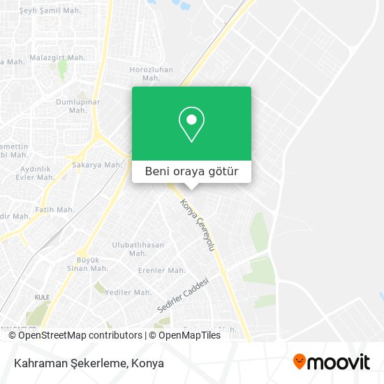 Kahraman Şekerleme harita