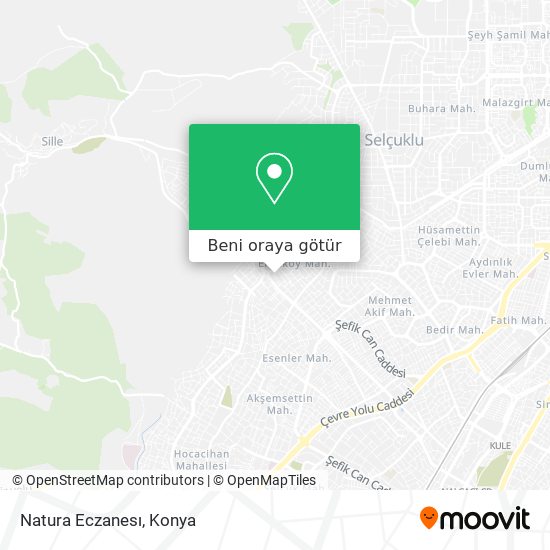 Natura Eczanesı harita