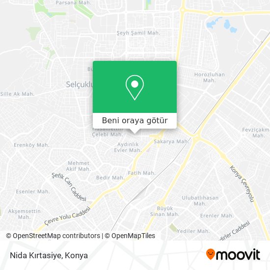 Nida Kırtasiye harita