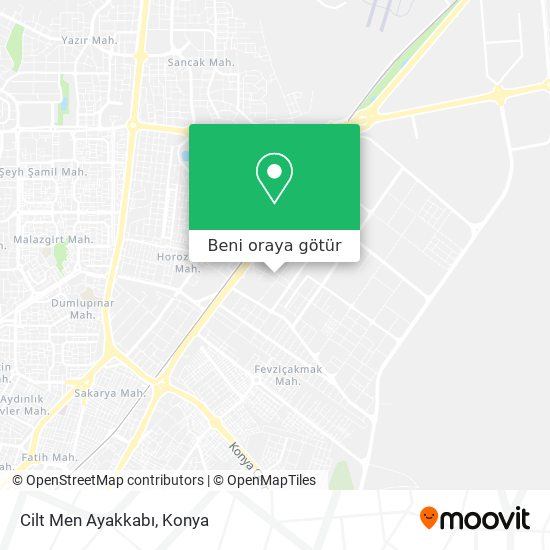 Cilt Men Ayakkabı harita