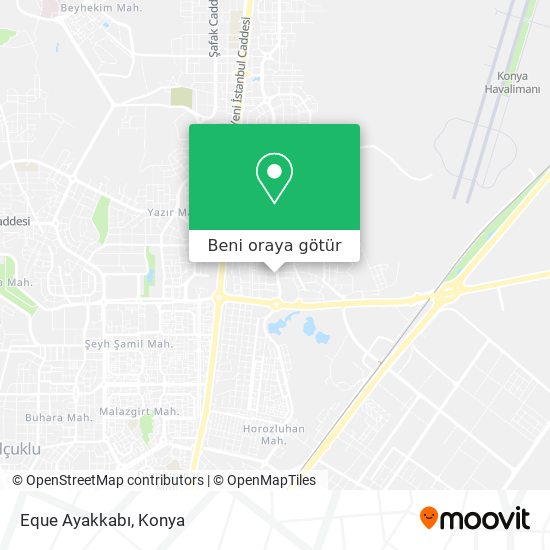 Eque Ayakkabı harita