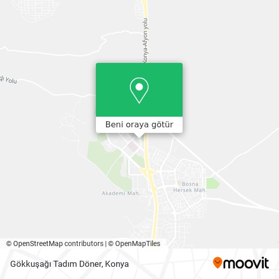 Gökkuşağı Tadım Döner harita