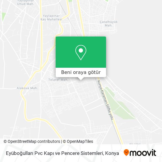 Eyüboğulları Pvc Kapı ve Pencere Sistemleri harita