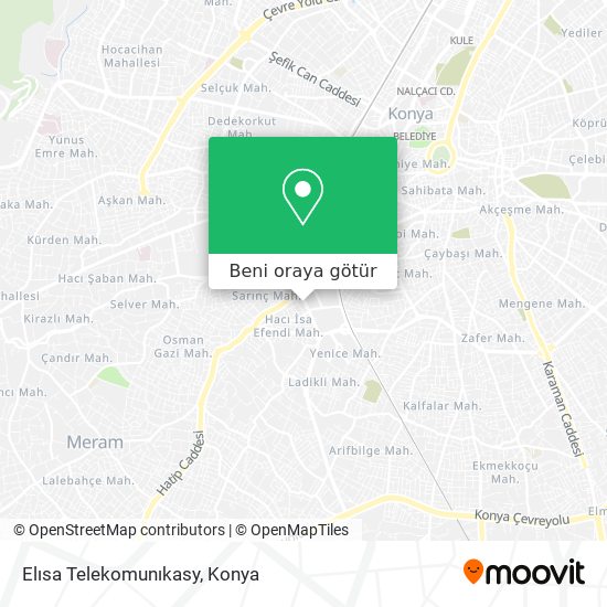 Elısa Telekomunıkasy harita