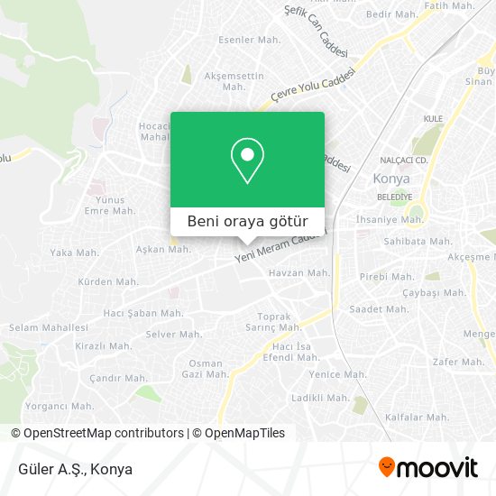 Güler A.Ş. harita
