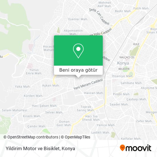 Yildirim Motor ve Bisiklet harita