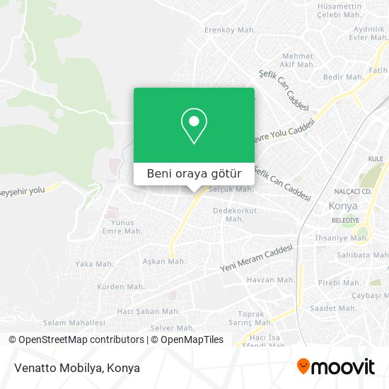 Venatto Mobilya harita
