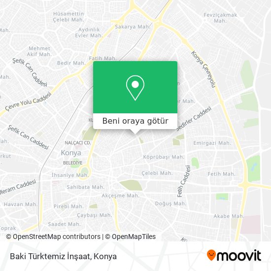 Baki Türktemiz İnşaat harita