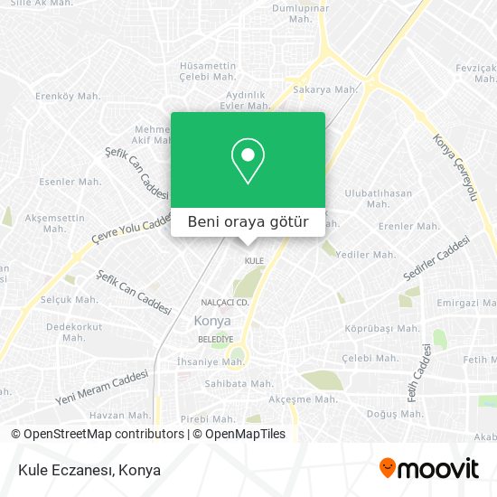 Kule Eczanesı harita