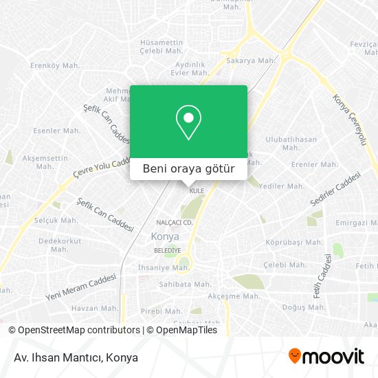 Av. Ihsan Mantıcı harita