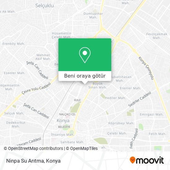 Ninpa Su Arıtma harita